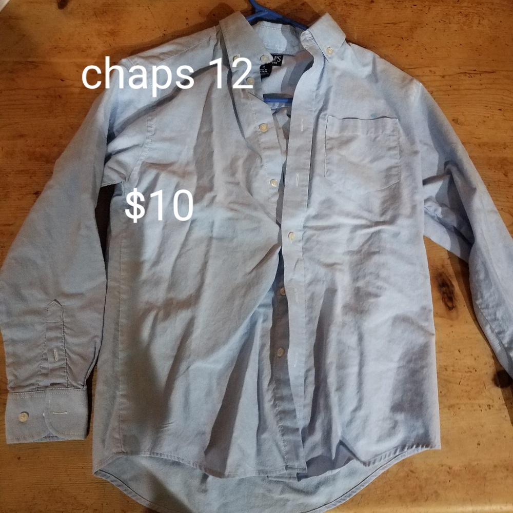 Boys chaps shirt
